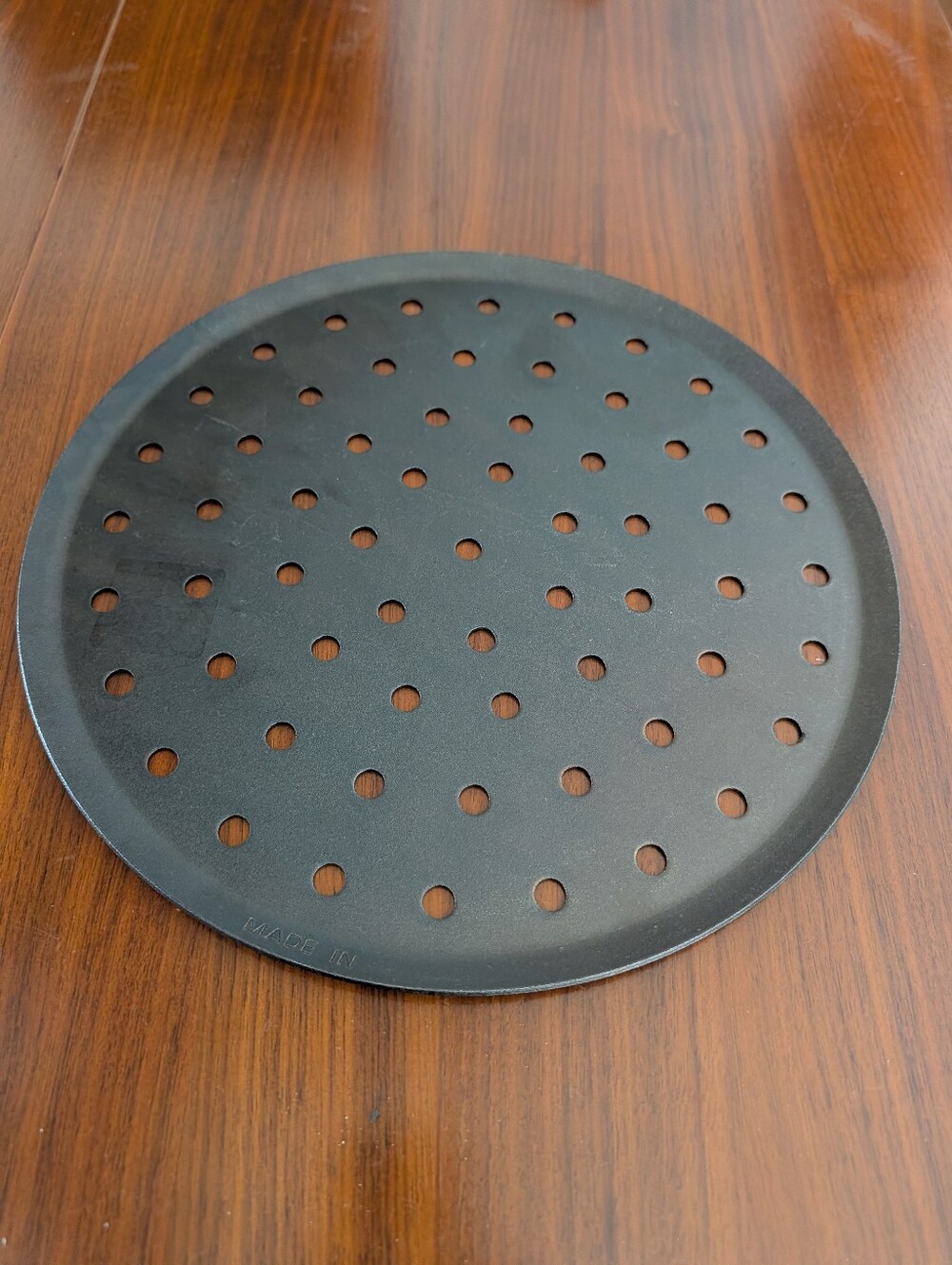 Made In Cookware Carbon Steel Perforated Pizza Tray 12.6"